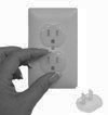 10-Pack Child Safety Outlet Caps/Plugs/Covers